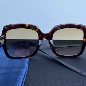 Gucci Brown Tortoise Sunglasses